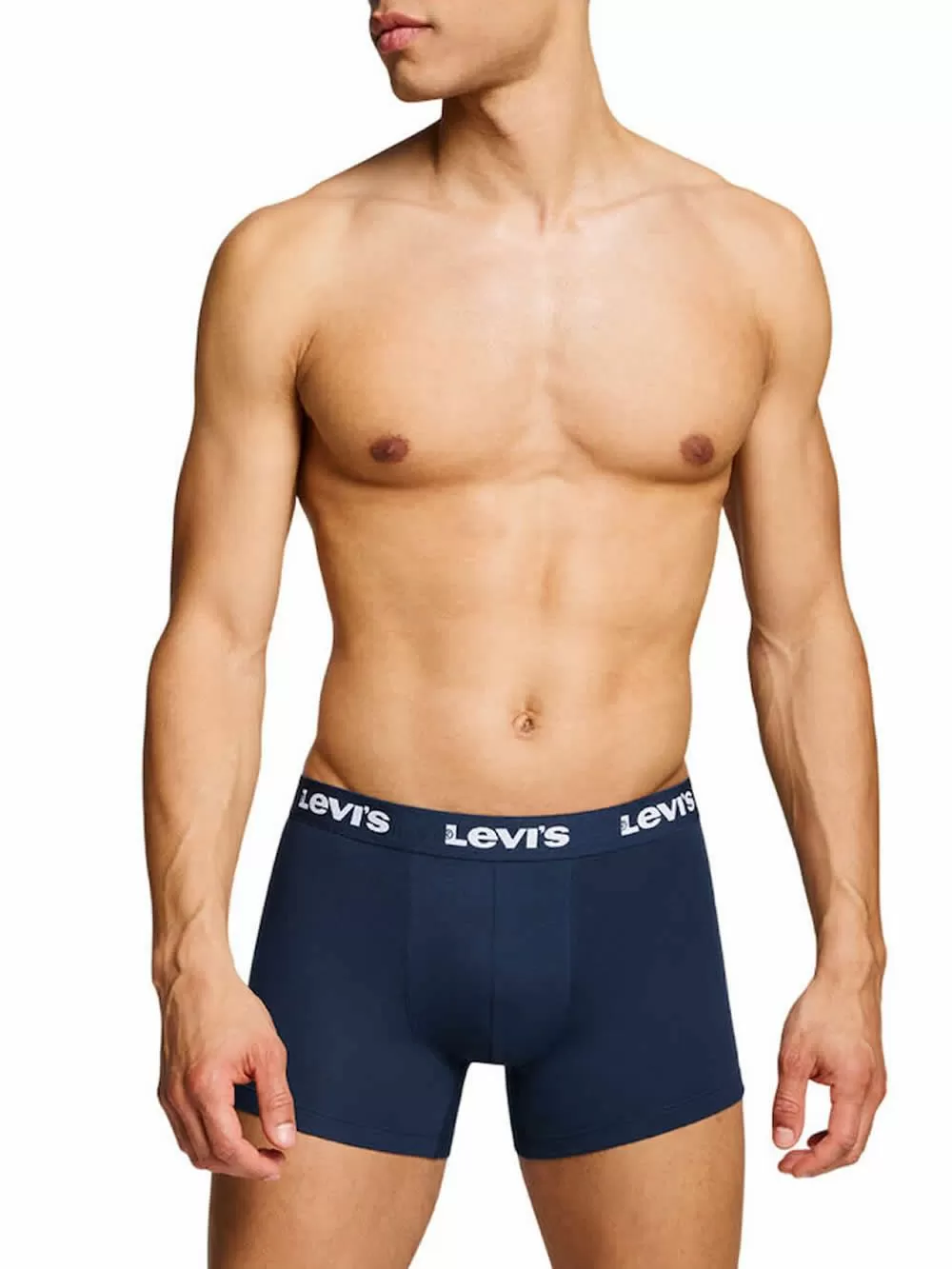 LEVIS Boxer Brief Repeat Logo - Ελαστικό Βαμβάκι - Navy - Πακέτο με 2 