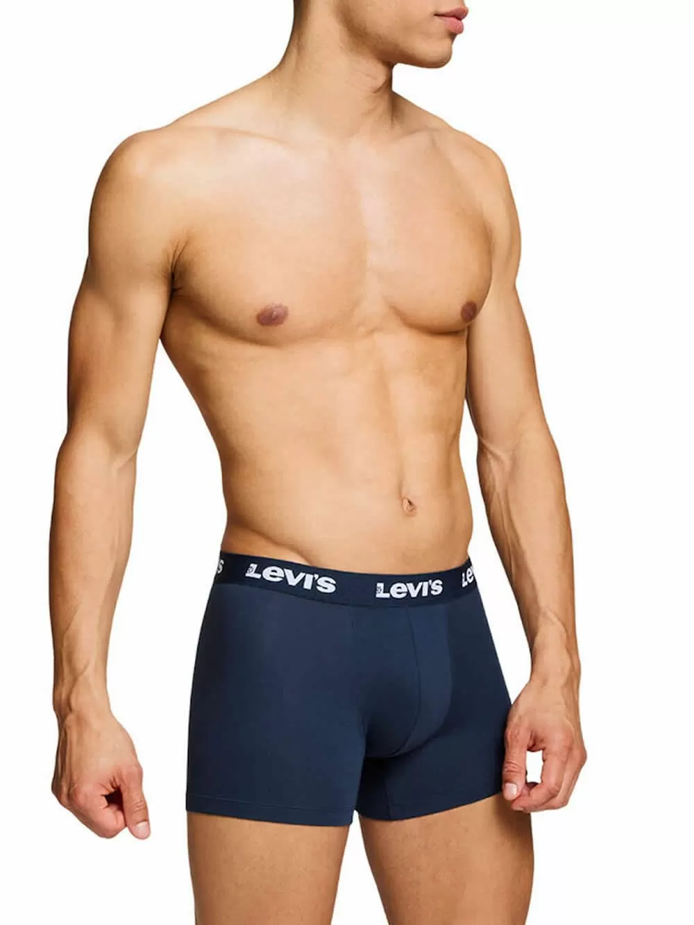 LEVIS Boxer Brief Repeat Logo - Ελαστικό Βαμβάκι - Navy - Πακέτο με 2 