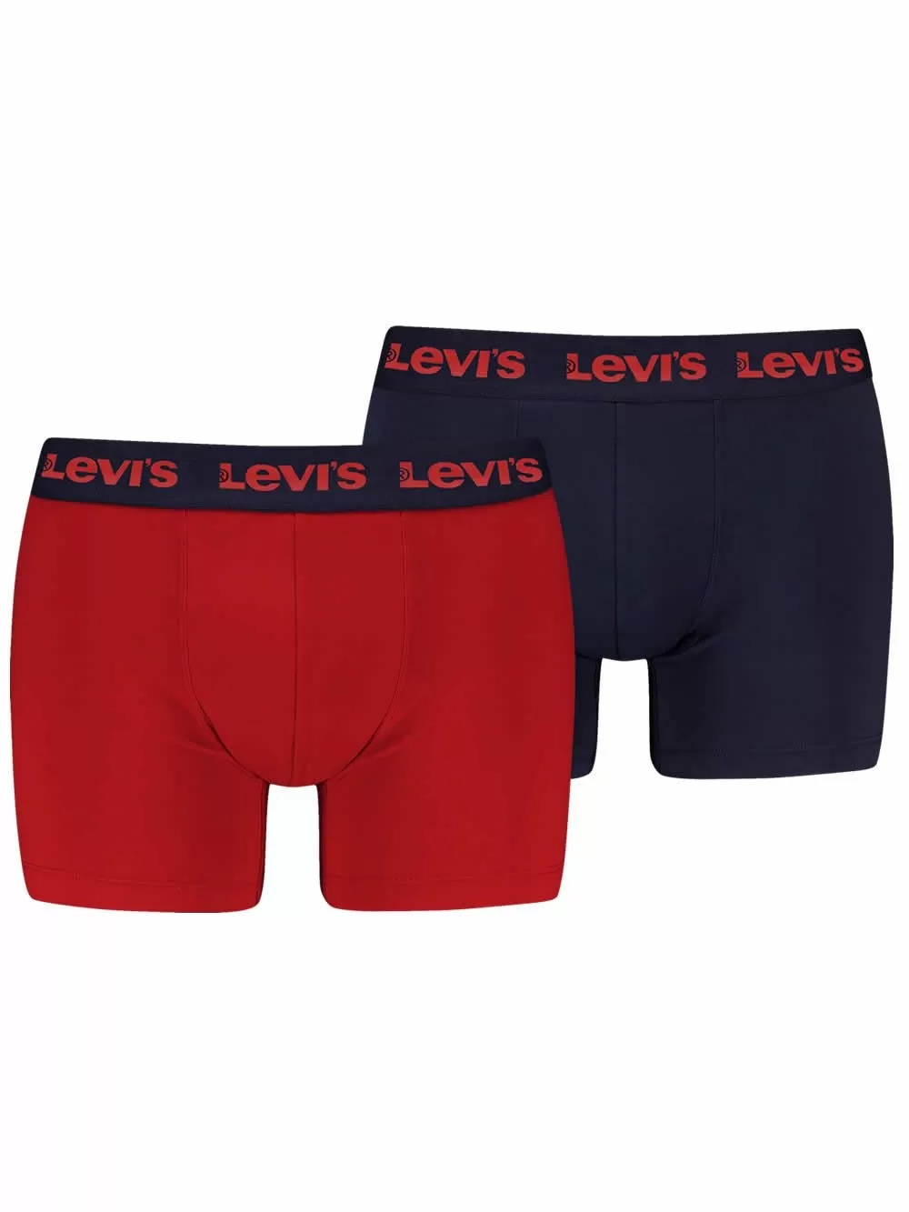 LEVIS Boxer Brief Repeat Logo - Ελαστικό Βαμβάκι - Red Combo - Πακέτο με 2 