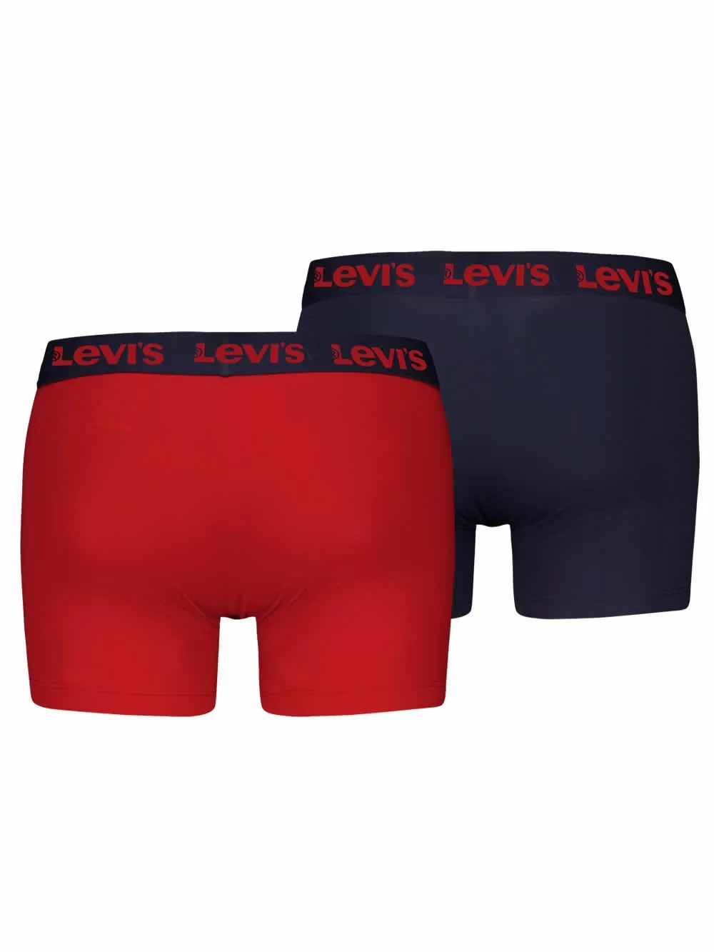 LEVIS Boxer Brief Repeat Logo - Ελαστικό Βαμβάκι - Red Combo - Πακέτο με 2 