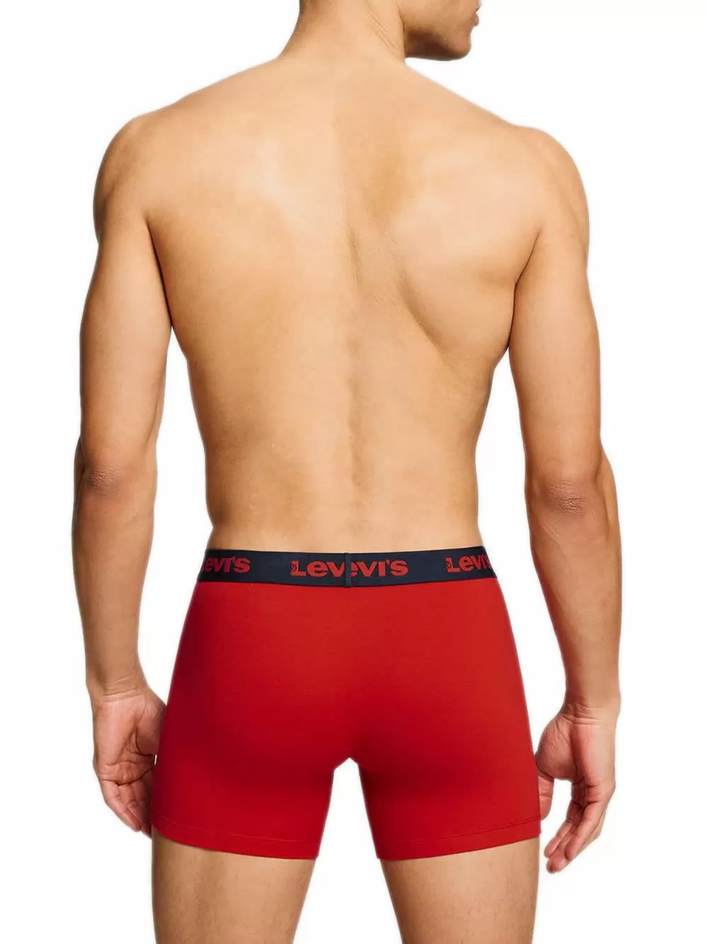 LEVIS Boxer Brief Repeat Logo - Ελαστικό Βαμβάκι - Red Combo - Πακέτο με 2 