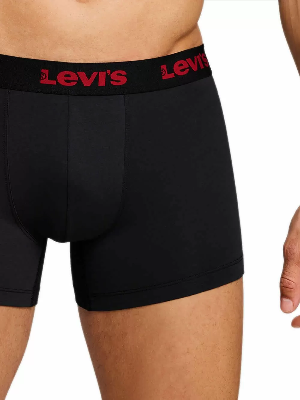 LEVIS Boxer Brief Repeat Logo - Ελαστικό Βαμβάκι - Red Combo - Πακέτο με 2 