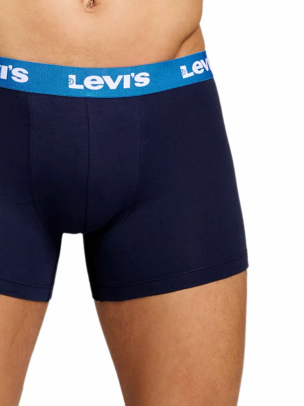 LEVIS Boxer Brief Repeat Logo - Ελαστικό Βαμβάκι - Blue Combo - Πακέτο με 2 