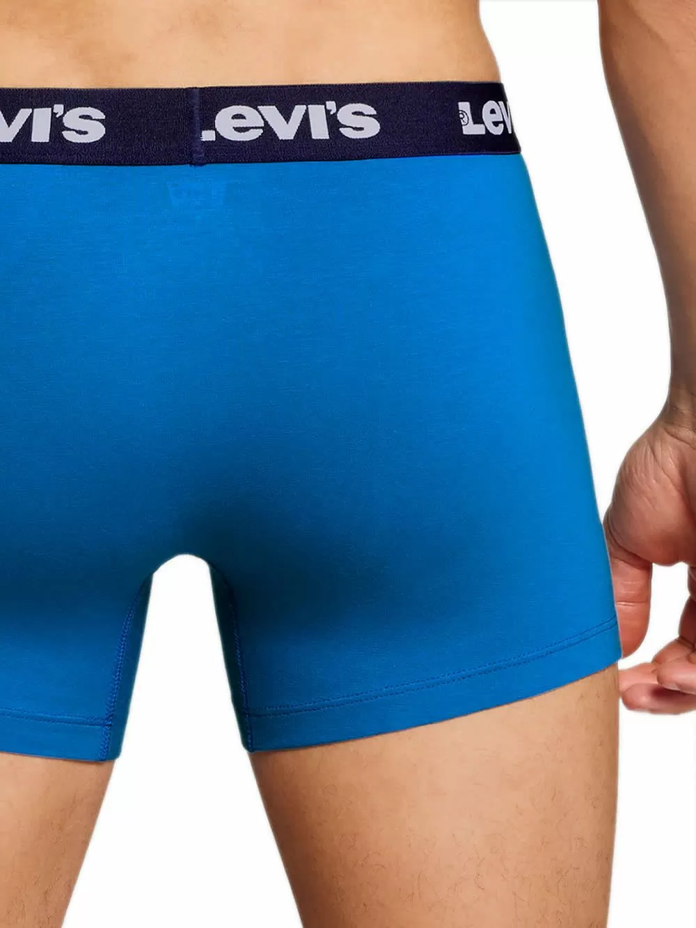 LEVIS Boxer Brief Repeat Logo - Ελαστικό Βαμβάκι - Blue Combo - Πακέτο με 2 