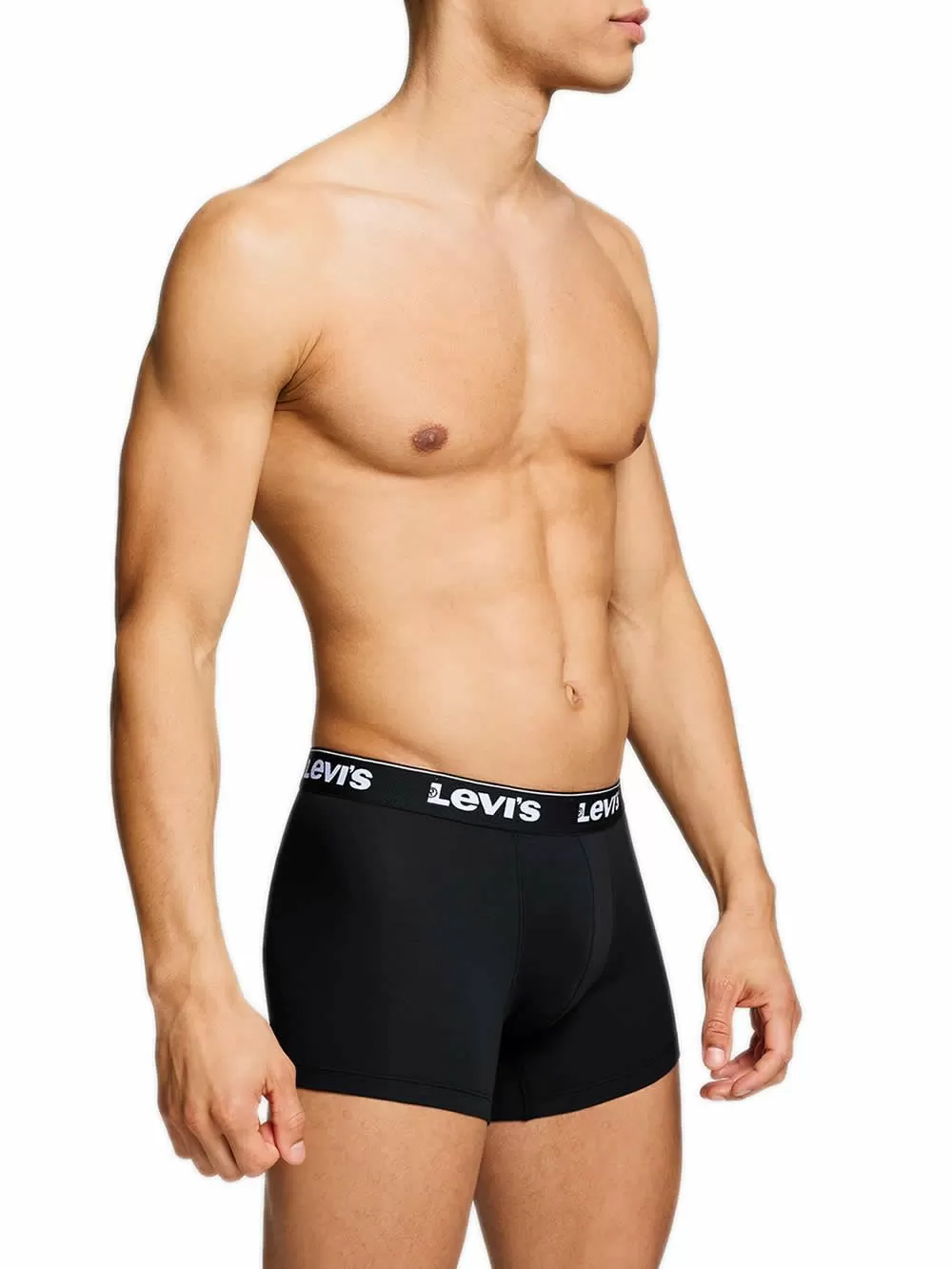 LEVIS Boxer Brief Repeat Logo - Ελαστικό Βαμβάκι - Black - Πακέτο με 3 