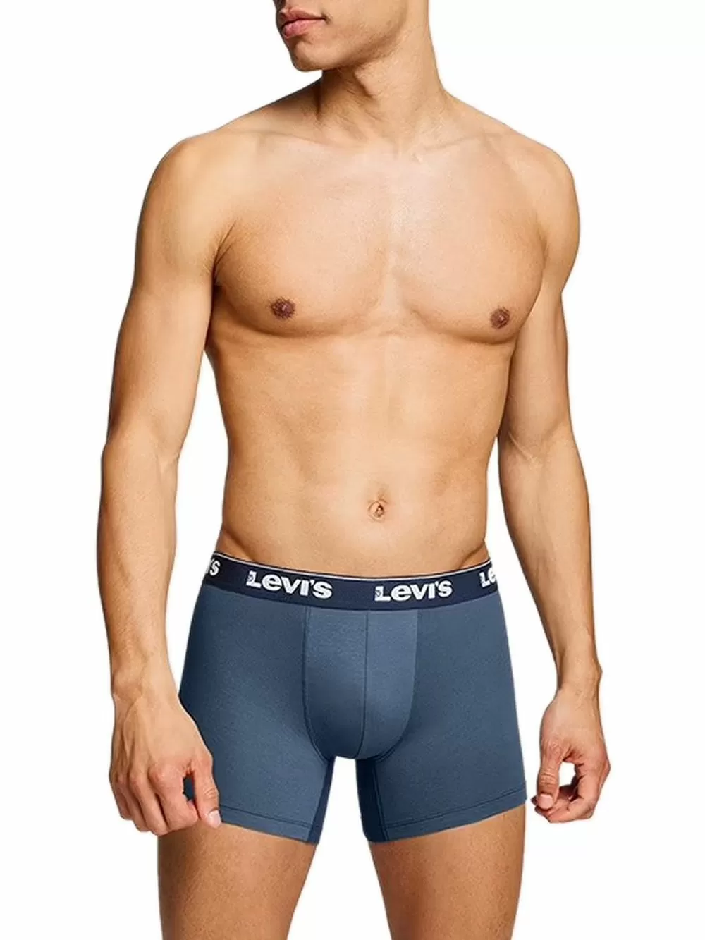 LEVIS Boxer Brief Repeat Logo - Ελαστικό Βαμβάκι - Navy Combo - Πακέτο με 3 