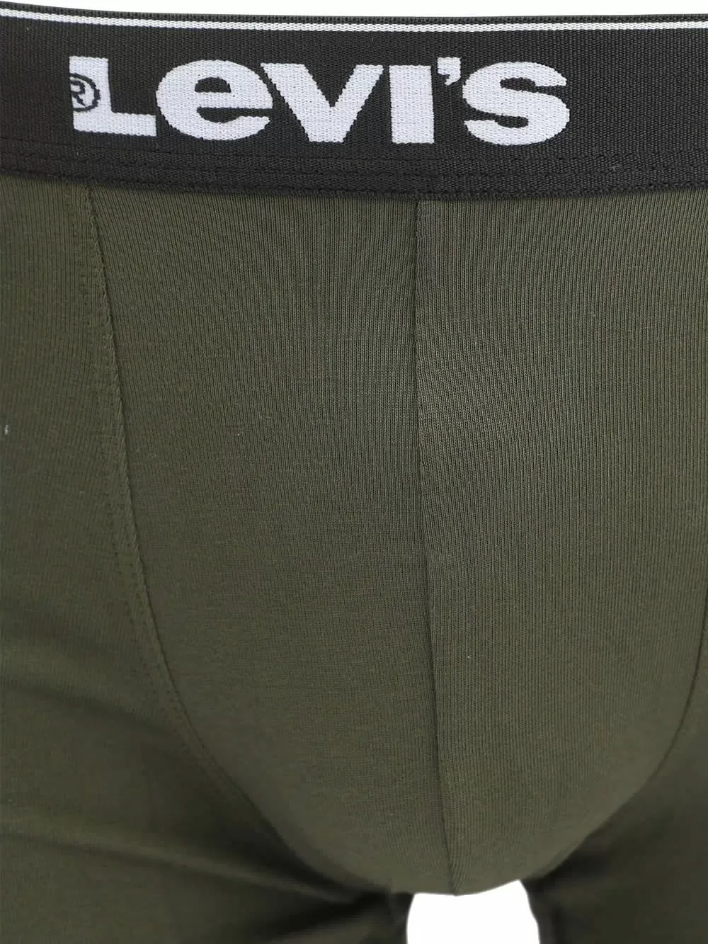 LEVIS Boxer Brief Repeat Logo - Ελαστικό Βαμβάκι - Khaki Combo - Πακέτο με 3 