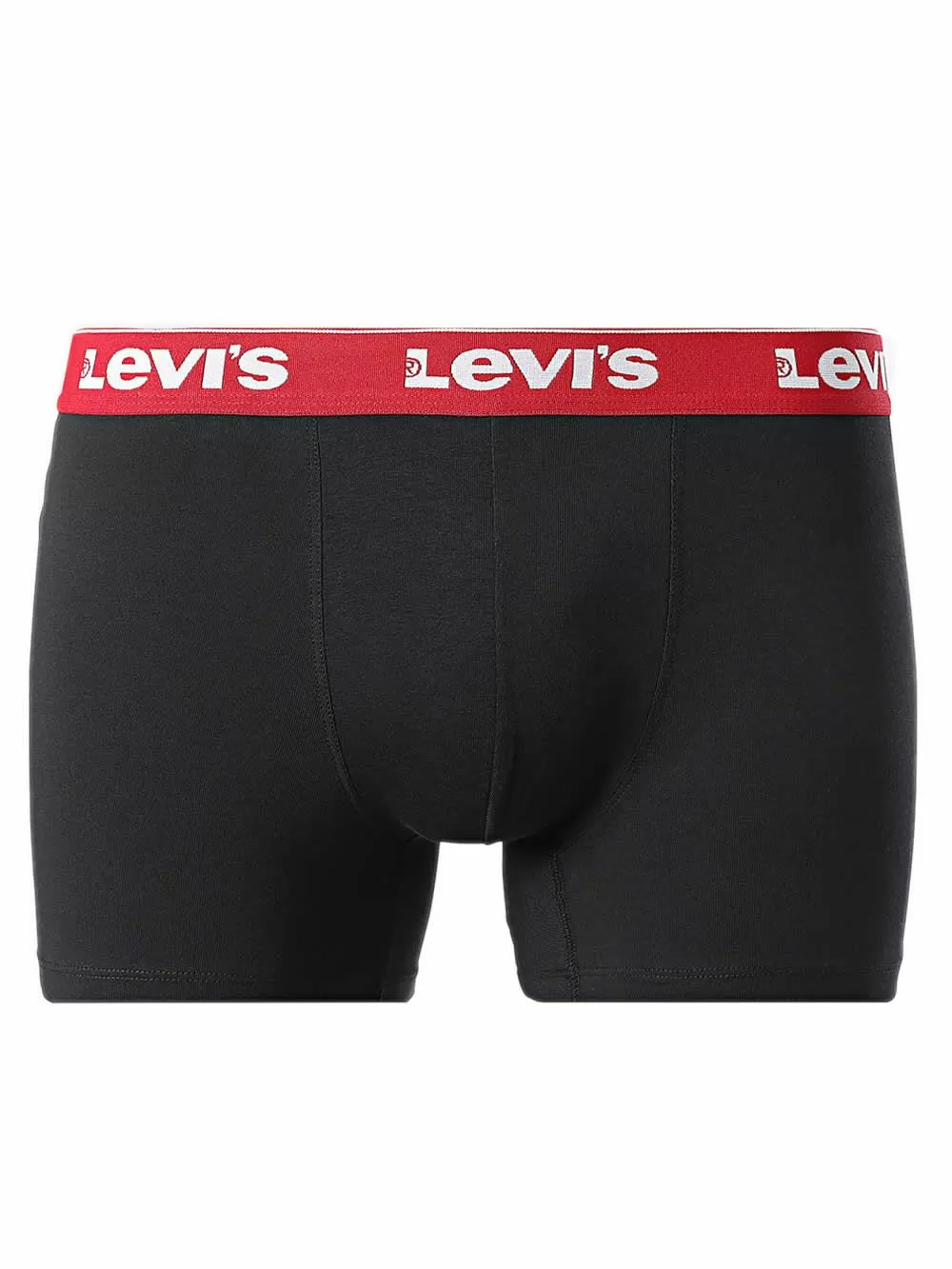 LEVIS Boxer Brief Repeat Logo - Ελαστικό Βαμβάκι - Black/Grey Combo - Πακέτο με 3 