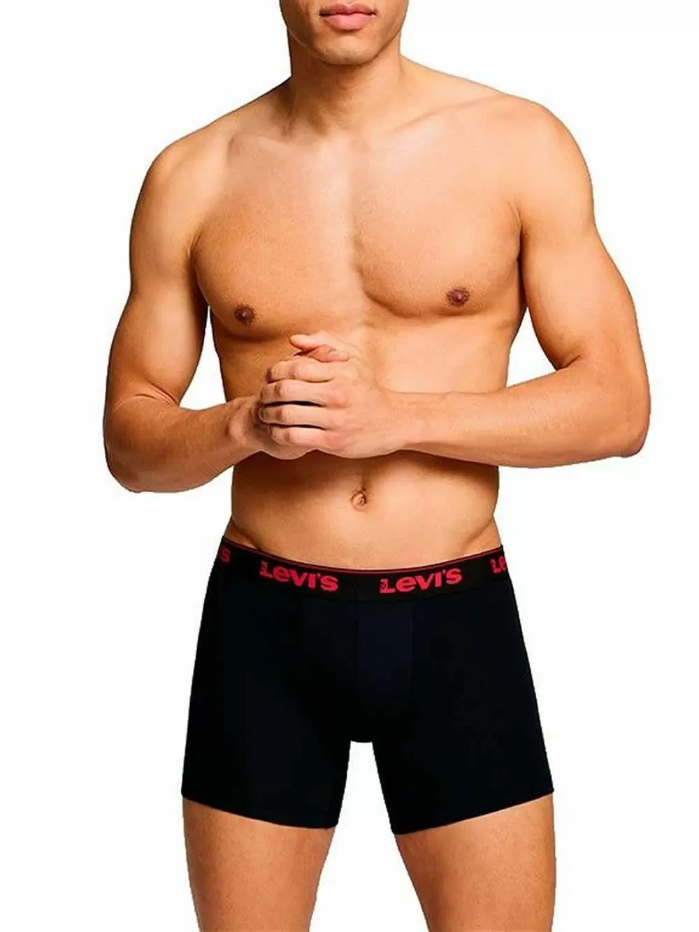 LEVIS Boxer Brief Repeat Logo - Ελαστικό Βαμβάκι - Red Combo - Πακέτο με 3 