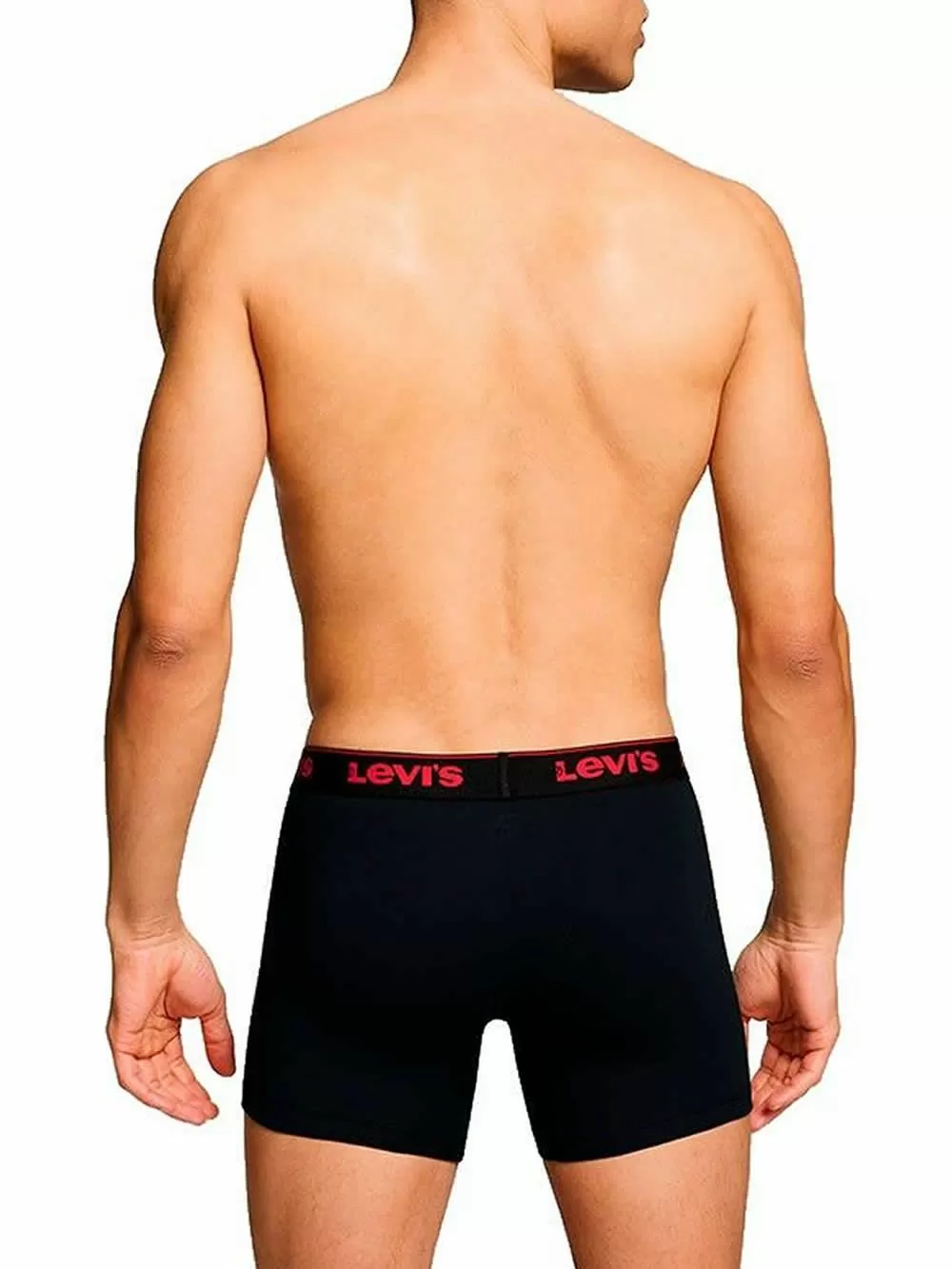 LEVIS Boxer Brief Repeat Logo - Ελαστικό Βαμβάκι - Red Combo - Πακέτο με 3 