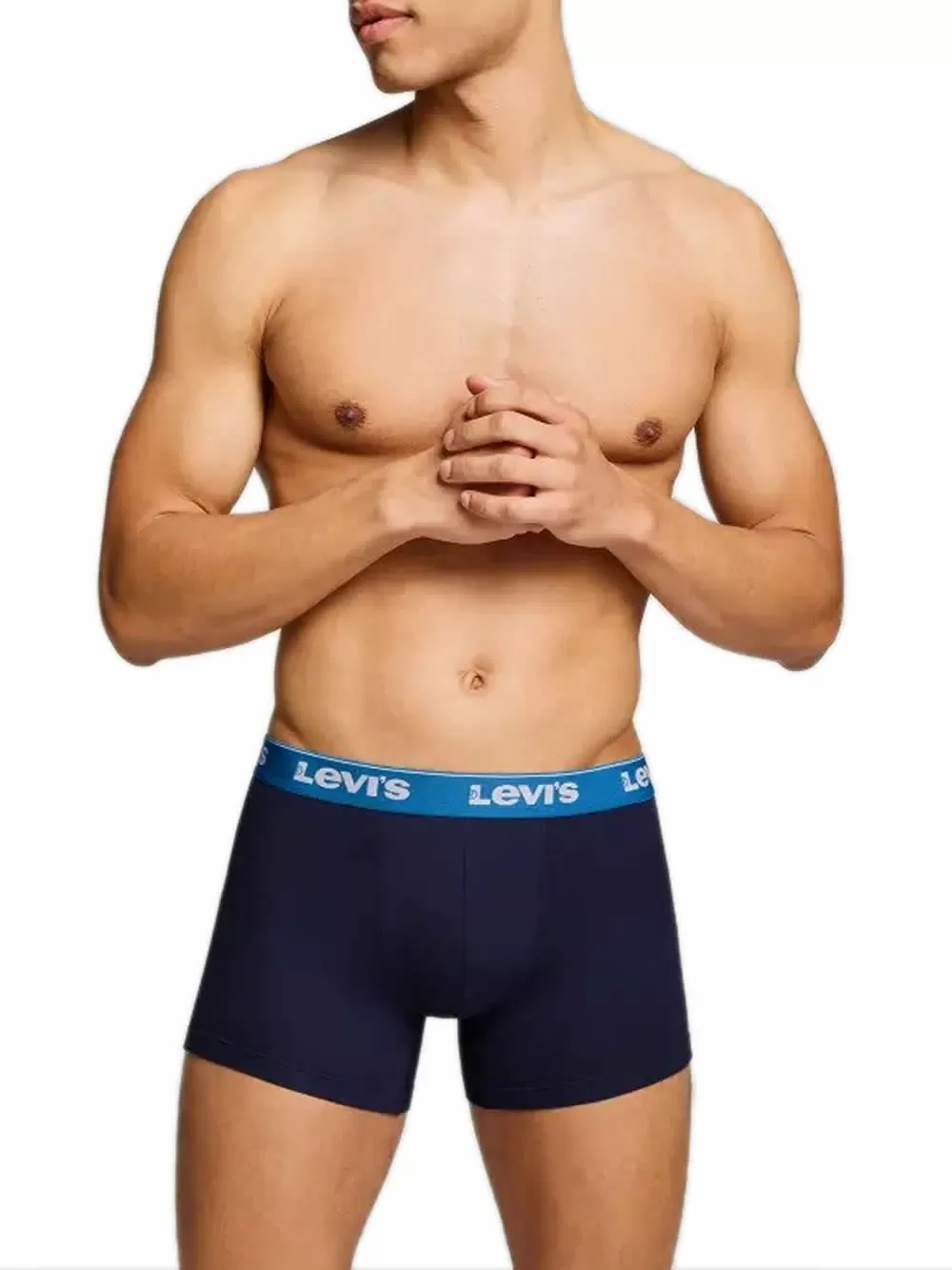 LEVIS Boxer Brief Repeat Logo - Ελαστικό Βαμβάκι - Blue Combo - Πακέτο με 3 
