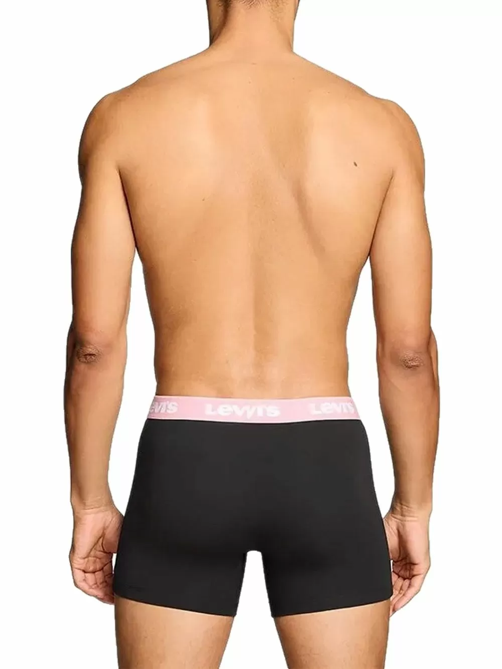 LEVIS Boxer Brief Repeat Logo - Ελαστικό Βαμβάκι - Black/Color Combo - Πακέτο 3 Τεμαχίων