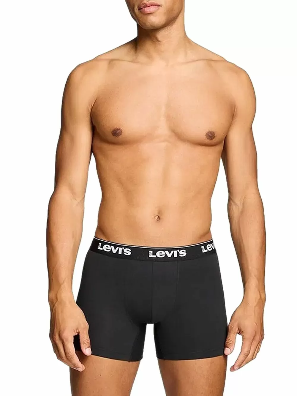 LEVIS Boxer Brief Repeat Logo - Ελαστικό Βαμβάκι - Black/Color Combo - Πακέτο 3 Τεμαχίων