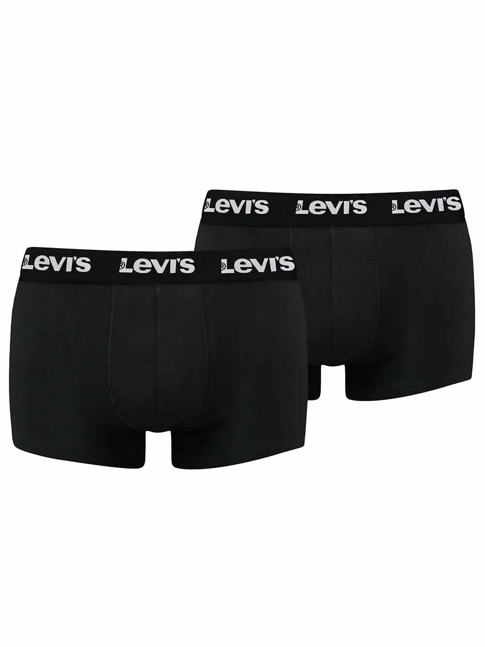 LEVIS Repeat Logo Trunk - Ελαστικό Βαμβάκι - Black - Πακέτο με 2 
