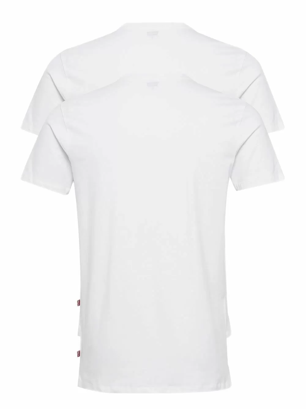 LEVIS Ανδρικά T-Shirt - Solid Crew - Ελαστικό Βαμβάκι - Πακέτο με 2