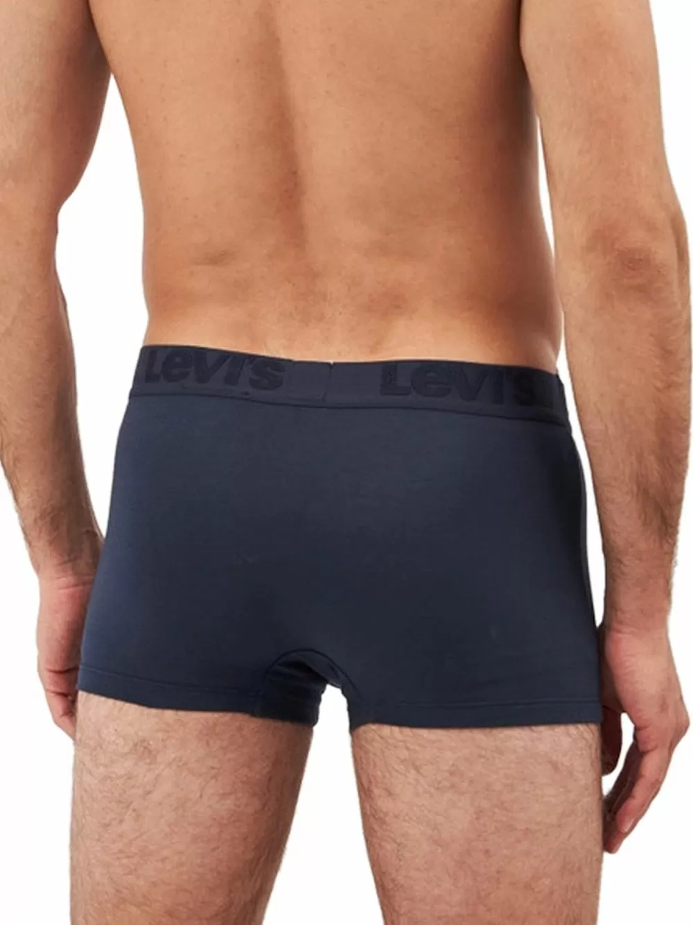 LEVIS Boxer Trunk - Ελαστικό Βαμβάκι - Blue - Πακέτο με 3