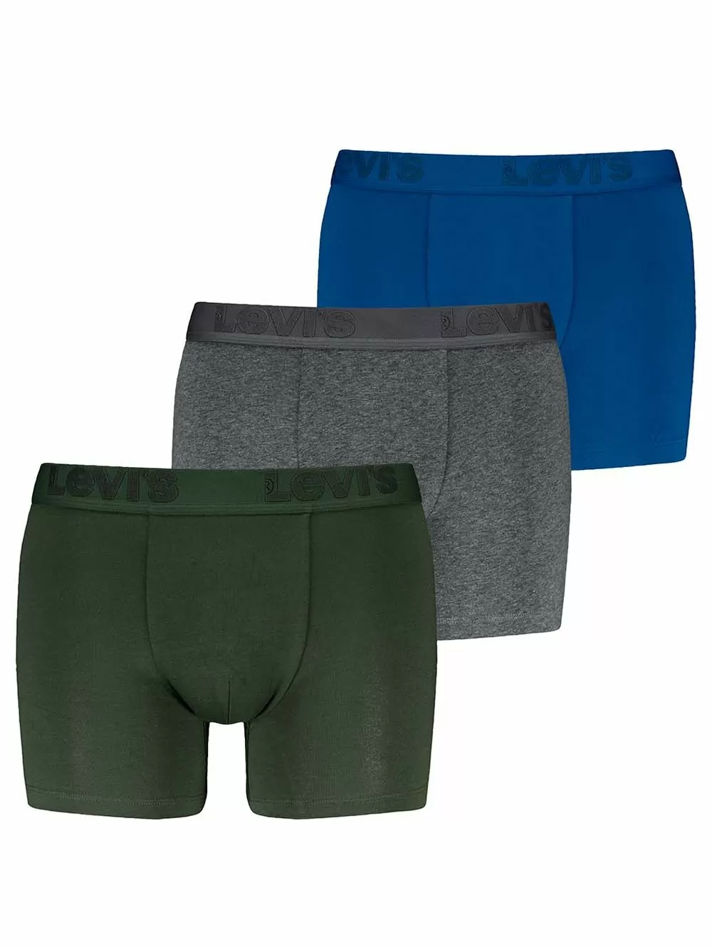 LEVIS Boxer Brief Hipster Premium - Ελαστικό Βαμβάκι - Πακέτο με 3