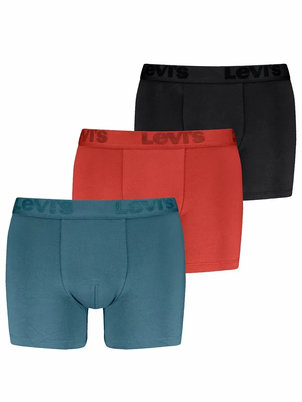 LEVIS Boxer Brief Hipster Premium - Ελαστικό Βαμβάκι - Πακέτο με 3