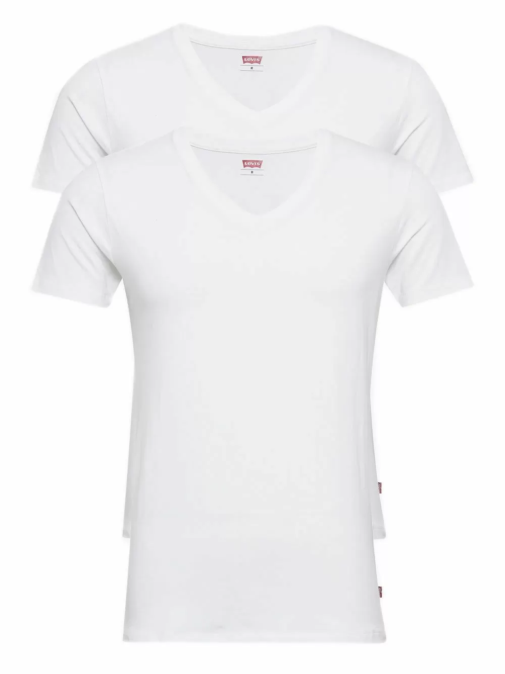LEVI'S Ανδρικά T-Shirt - Ελαστικό Βαμβάκι - V Neck - Πακέτο με 2 