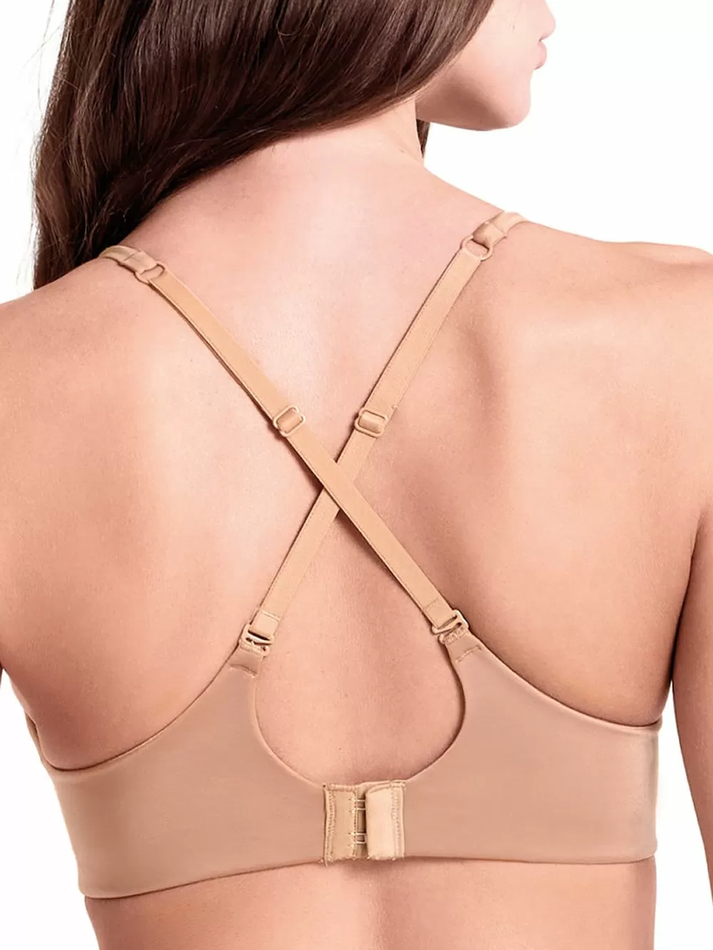 Σουτιέν LORMAR Bralette Αόρατο UltraShine - Σατινέ Ύφασμα - Ενίσχυση - Χωρίς Μπανέλα