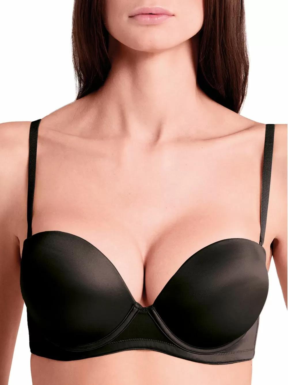 Σουτιέν Lormar FOR ME DOUBLE Strapless Super Push Up - Διπλή Ενίσχυση  +2 νούμερα