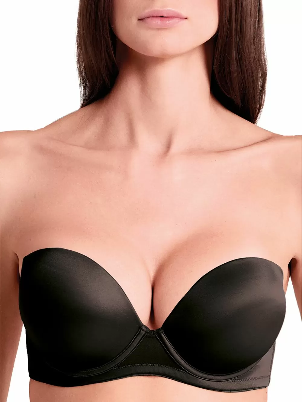 Σουτιέν Lormar FOR ME DOUBLE Strapless Super Push Up - Διπλή Ενίσχυση  +2 νούμερα