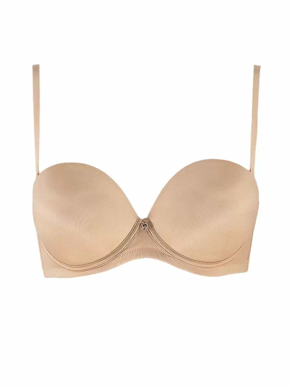 Σουτιέν Lormar FOR ME DOUBLE Strapless Super Push Up - Διπλή Ενίσχυση  +2 νούμερα