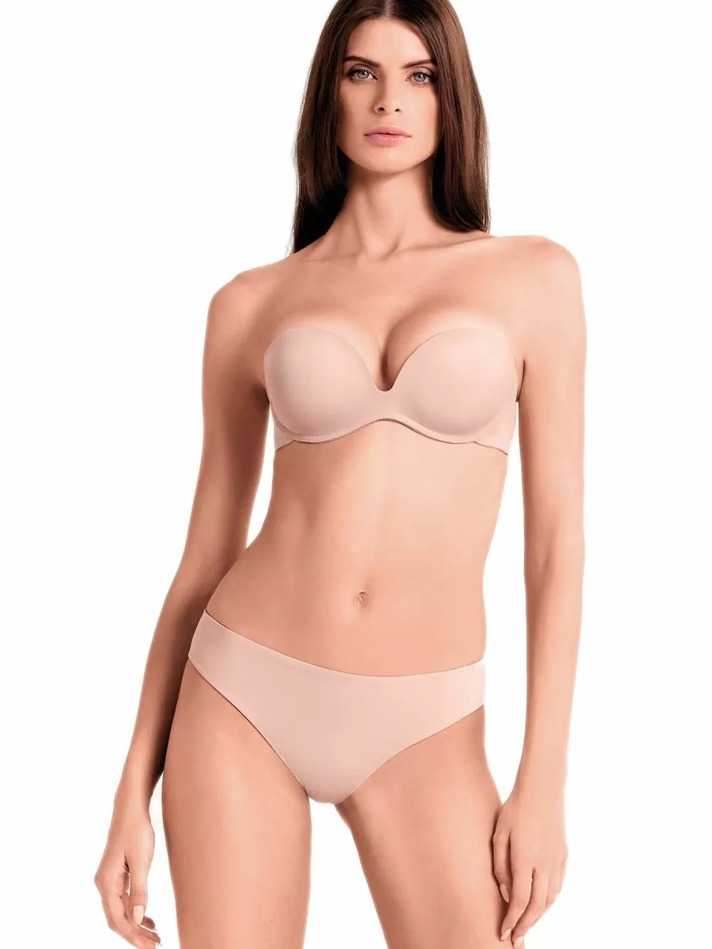 Σουτιέν LORMAR Free Plus Strapless Super Push Up - Χωρίς Μπανέλα 