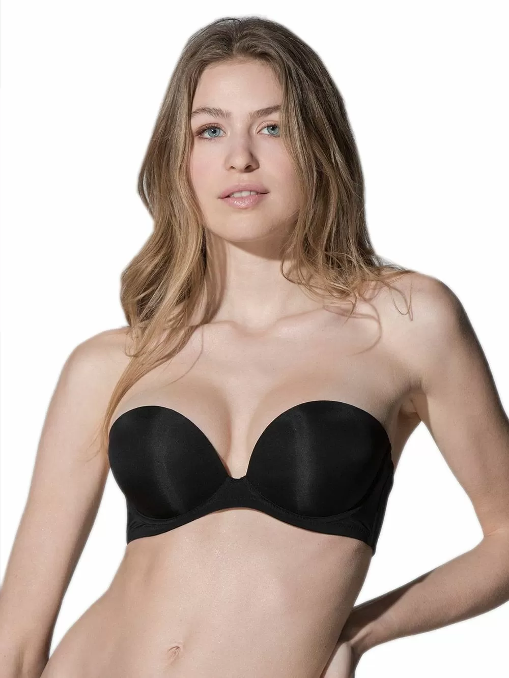Σουτιέν LUNA Super Push Up Strapless Secret - Προσθέτει + 2 Μεγέθη