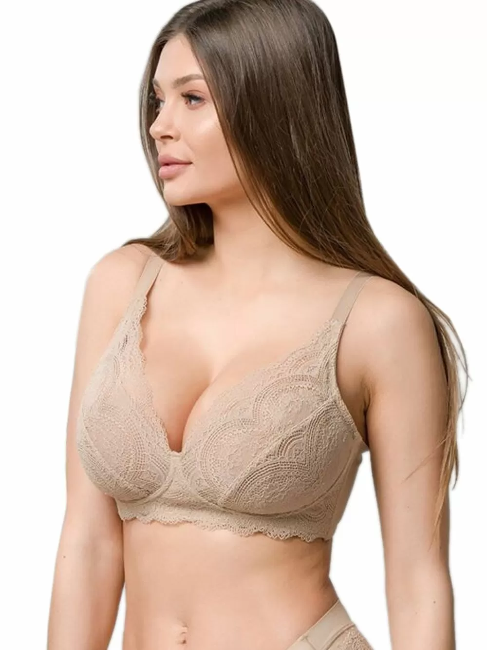 Σουτιέν LUNA Perfect Fit - Χωρίς Μπανέλα - Μεγάλα Μεγέθη