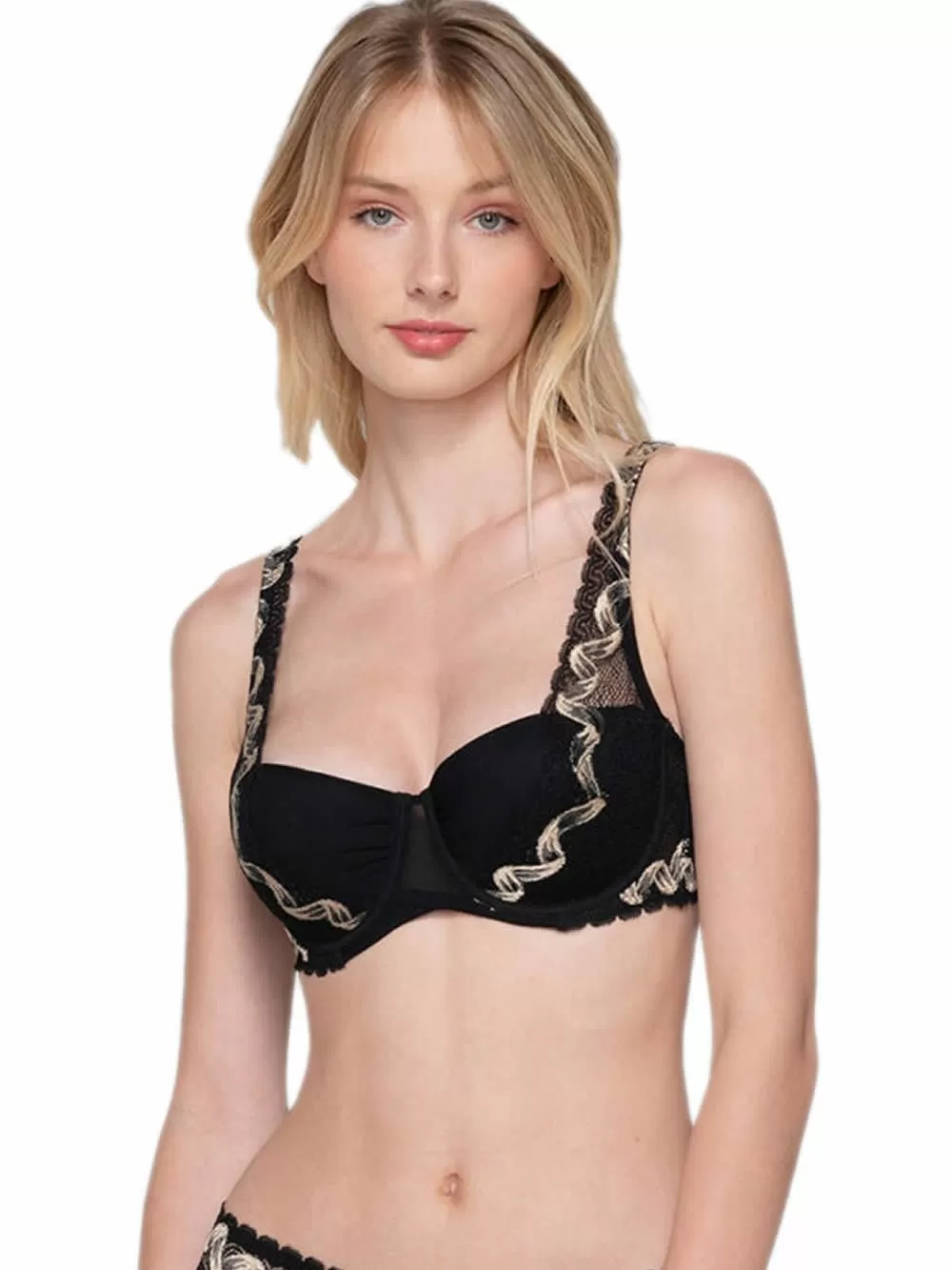 Σουτιέν LUNA Balconette Lucy - Ενίσχυση & Δαντέλα