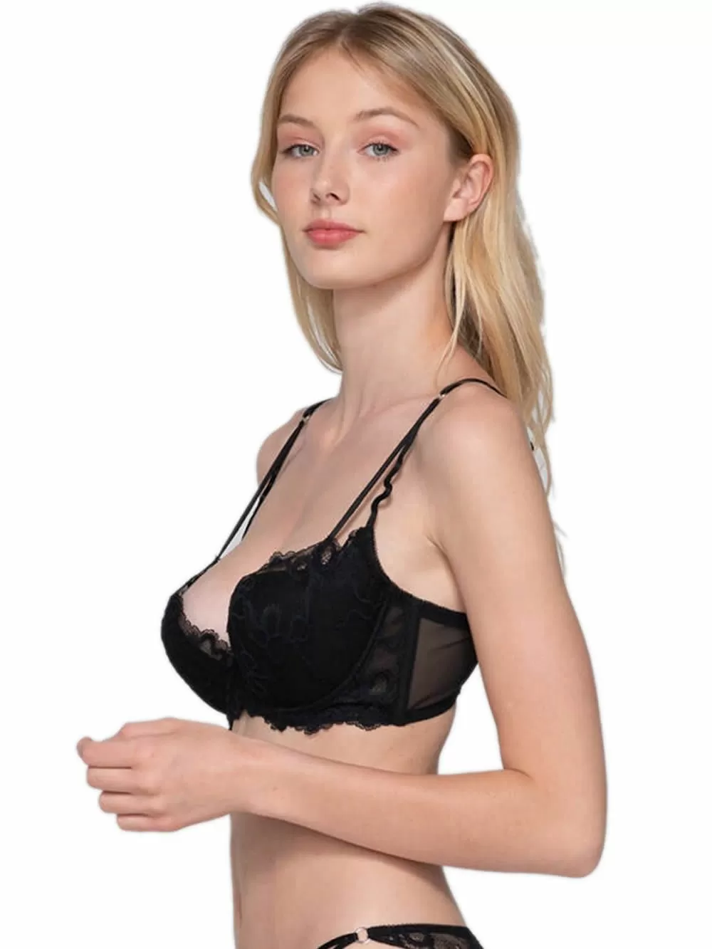 Σουτιέν LUNA Balconette Daisy - Ελαφριά Ενίσχυση & Δαντέλα