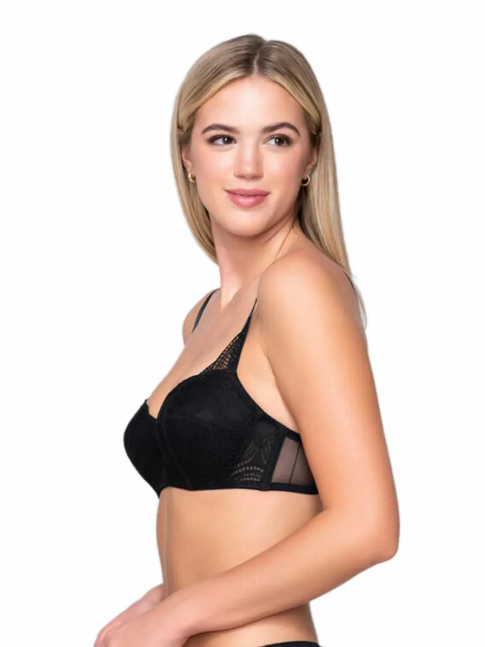 Σουτιέν LUNA Balconette Pearl - Ενίσχυση & Μπανέλα - Εκπληκτική Δαντέλα