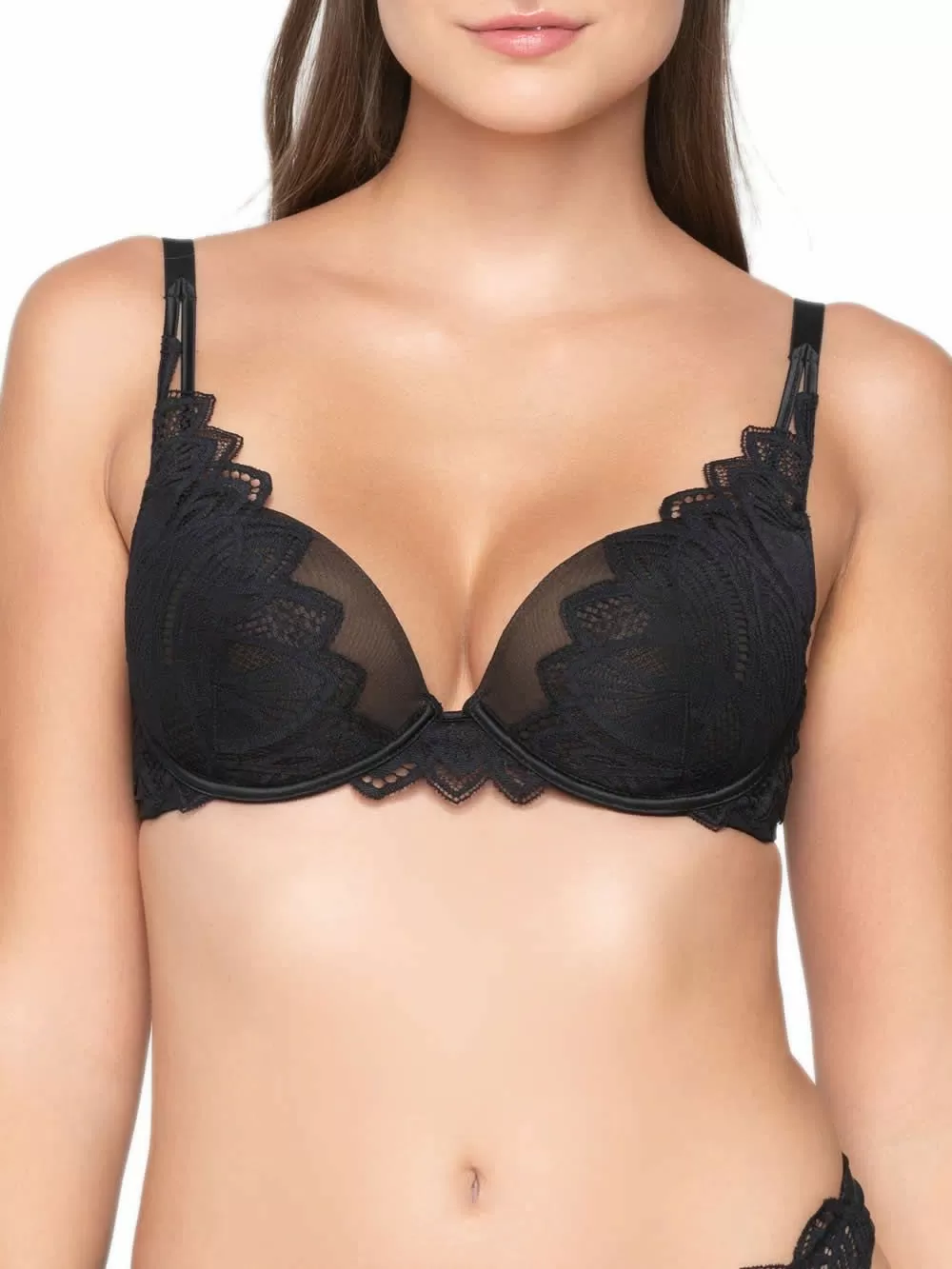 Σουτιέν LUNA Sylvie Push Up - Ενίσχυση & Μπανέλα - Πλούσιο Μπούστο