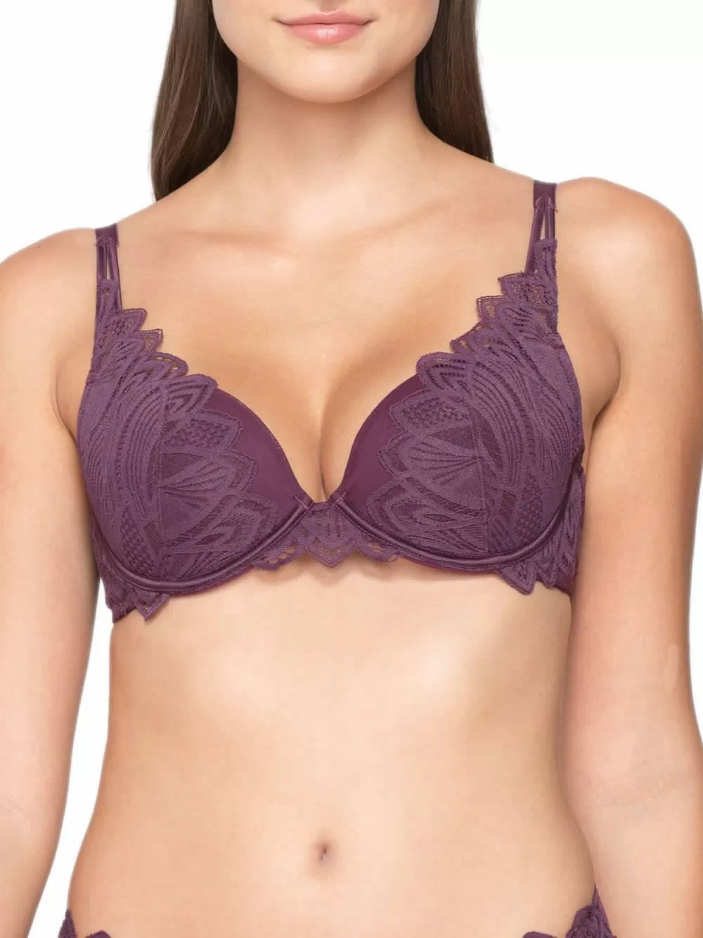 Σουτιέν LUNA Sylvie Push Up - Ενίσχυση & Μπανέλα - Πλούσιο Μπούστο