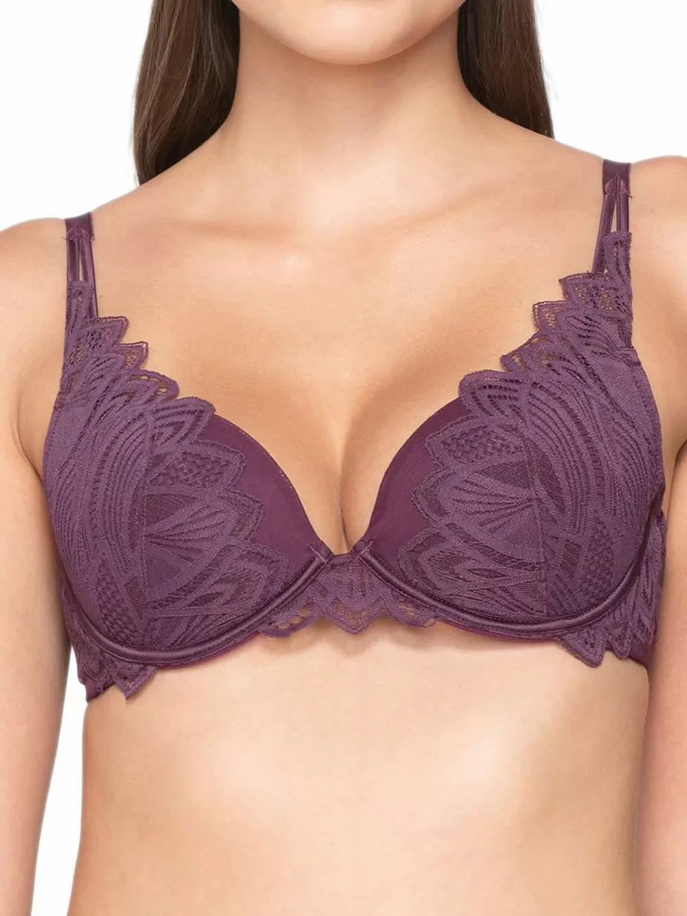 Σουτιέν LUNA Sylvie Push Up - Ενίσχυση & Μπανέλα - Πλούσιο Μπούστο