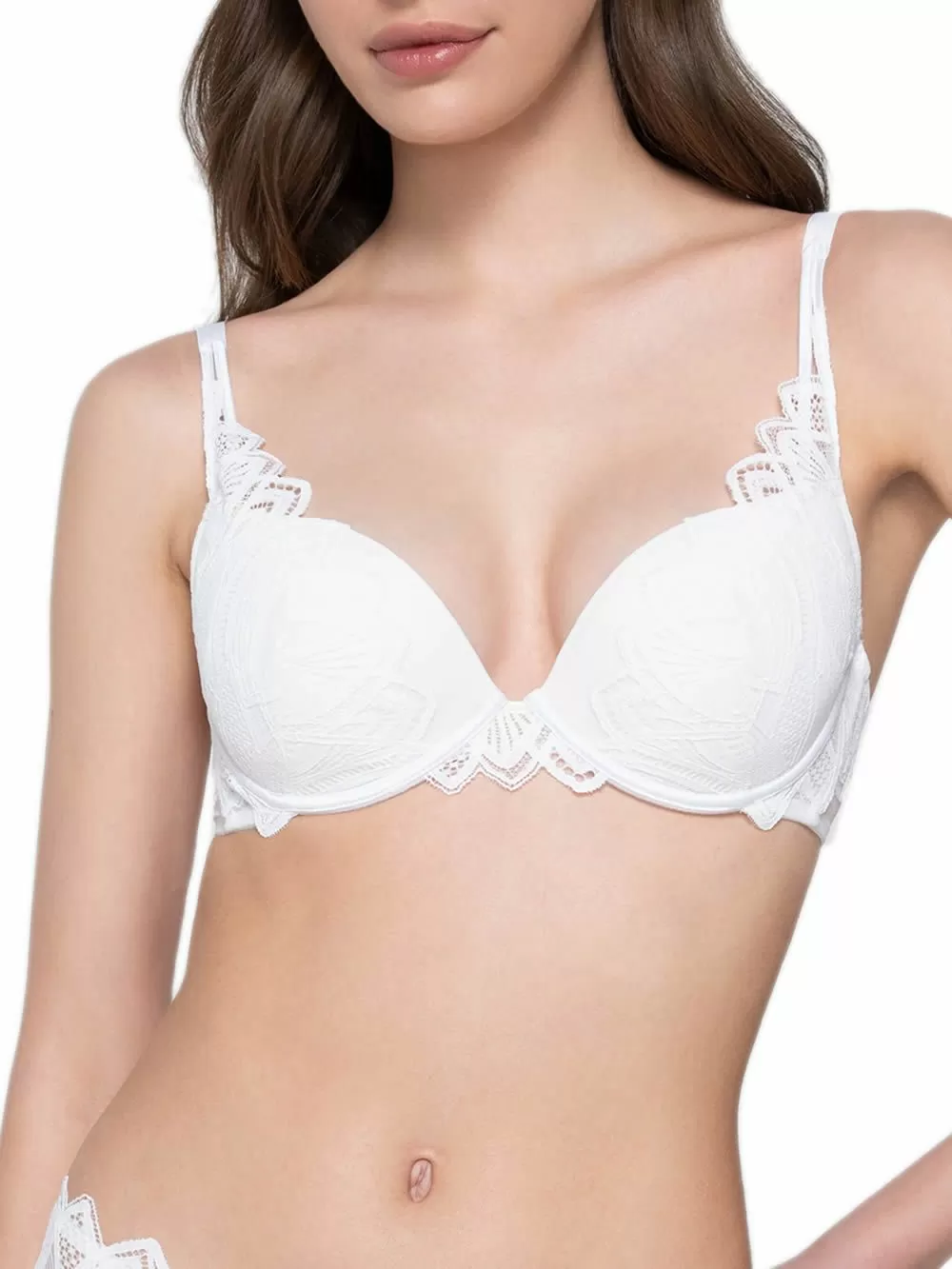 Σουτιέν LUNA Sylvie Push Up - Ενίσχυση & Μπανέλα - Πλούσιο Μπούστο