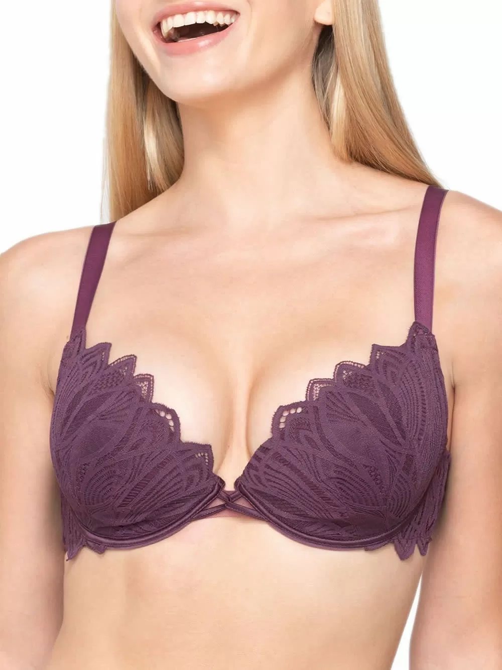 Σουτιέν LUNA Sylvie Push Up - Ενίσχυση & Μπανέλα - Μεγάλο Στήθος