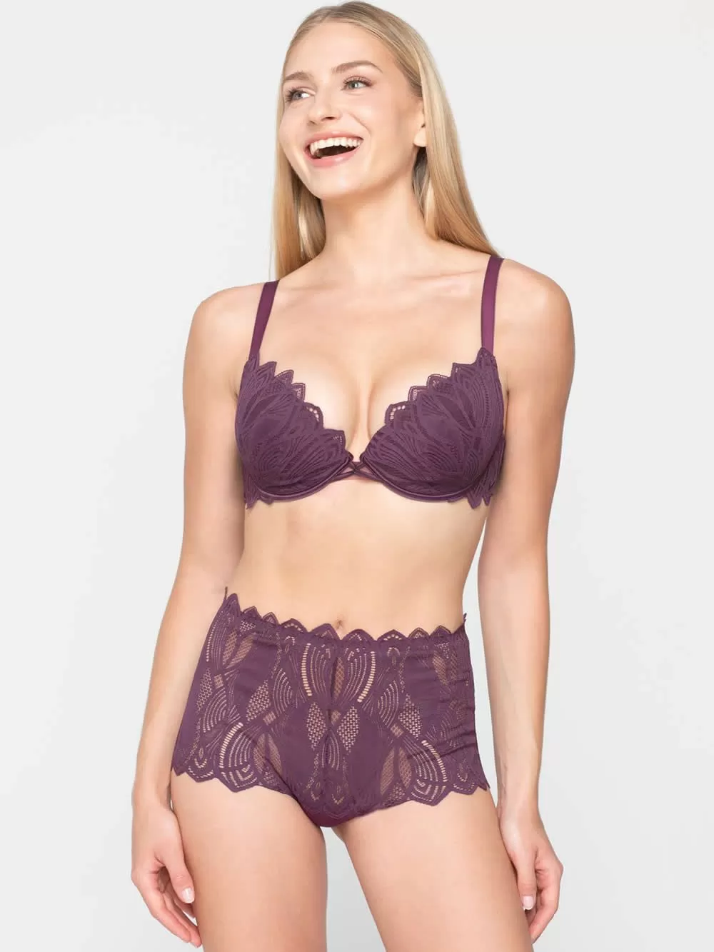 Σουτιέν LUNA Sylvie Push Up - Ενίσχυση & Μπανέλα - Μεγάλο Στήθος