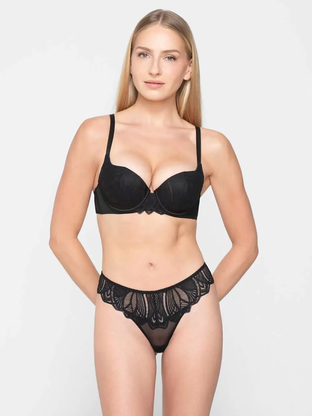 Σουτιέν LUNA Balconette Sylvie - Ήπια Ενίσχυση & Μπανέλα