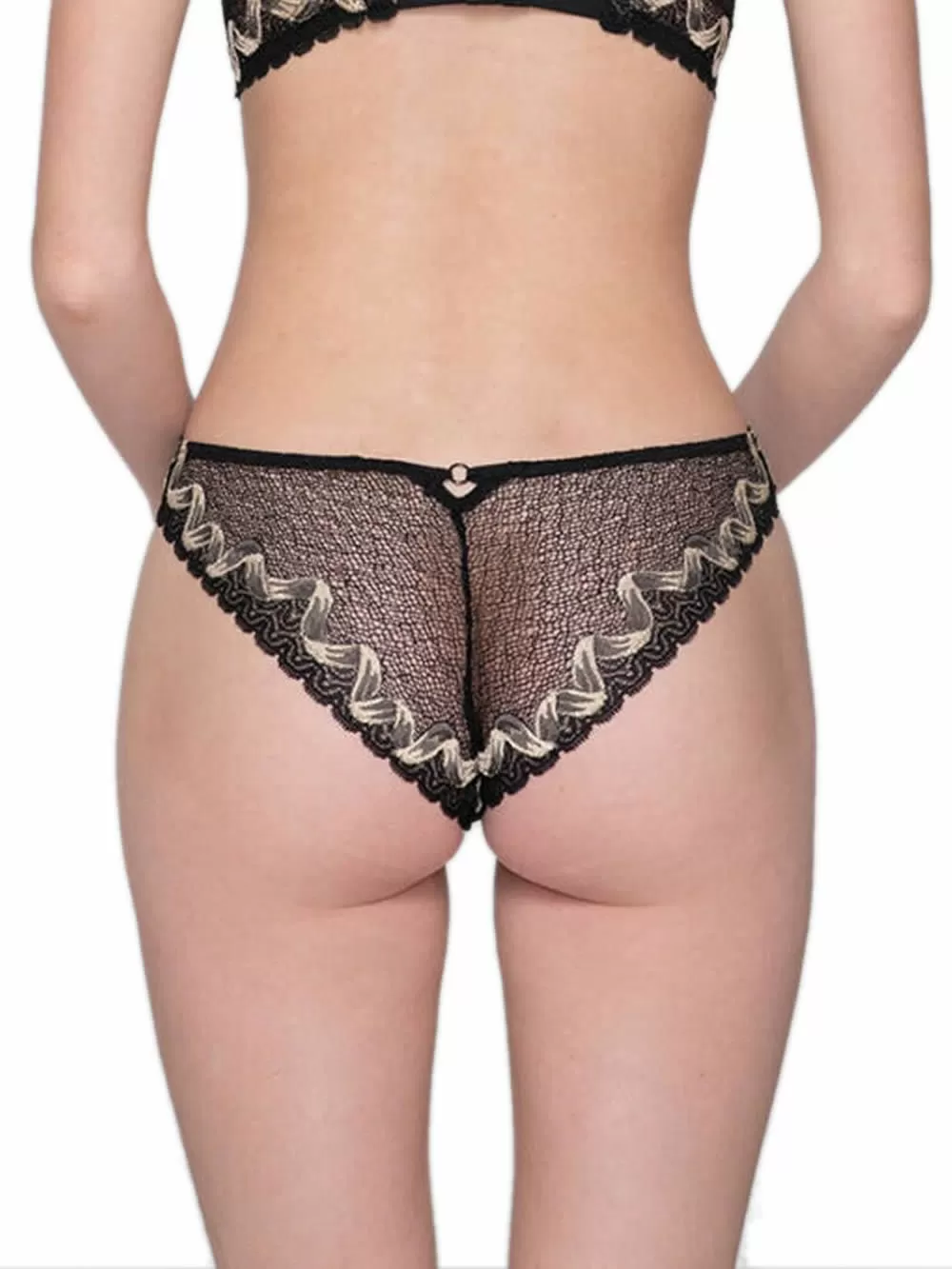 LUNA Brazilian Slip Lucy - Διαφάνεια & Δαντέλα