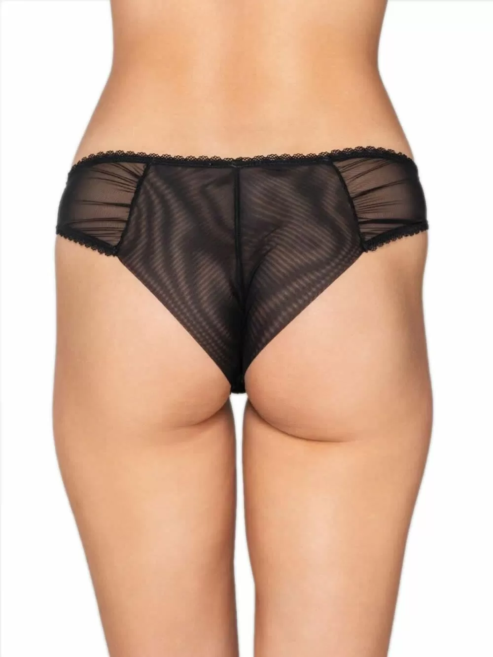 LUNA Brazilian Slip Shiny - Λαμπερά Strass - Απαλή Διαφάνεια