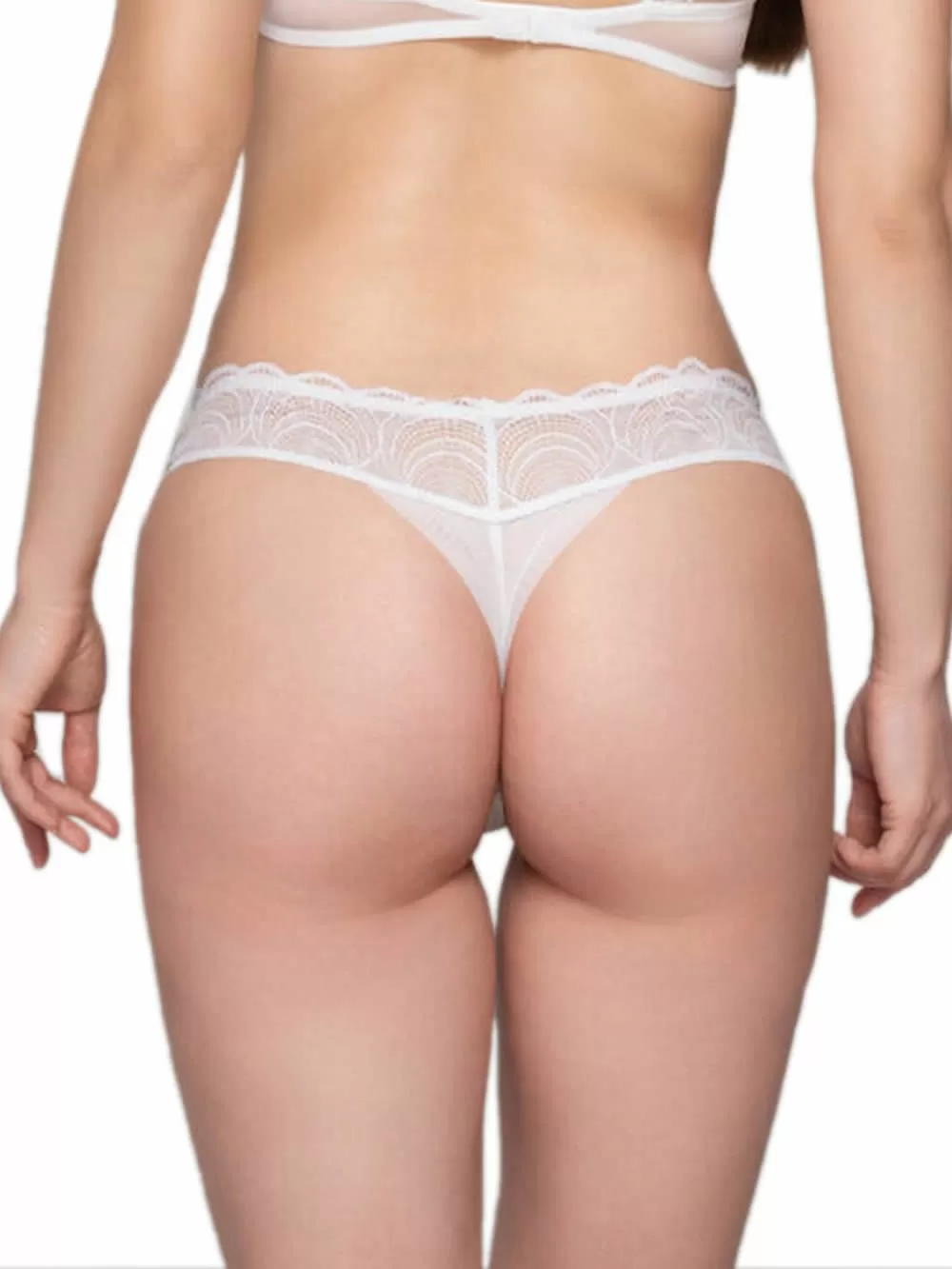 LUNA String Pearl - Διαφάνεια & Δαντέλα