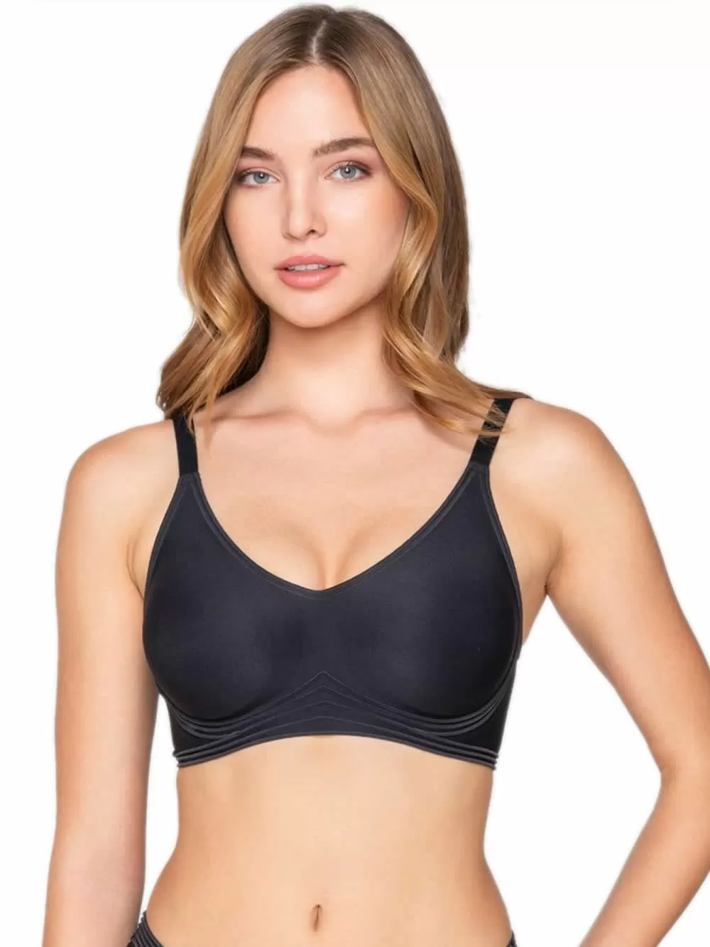 LUNA Motion Sports Bra Silicon Contour - Εντατικής Άθλησης - Χωρίς Μπανέλα