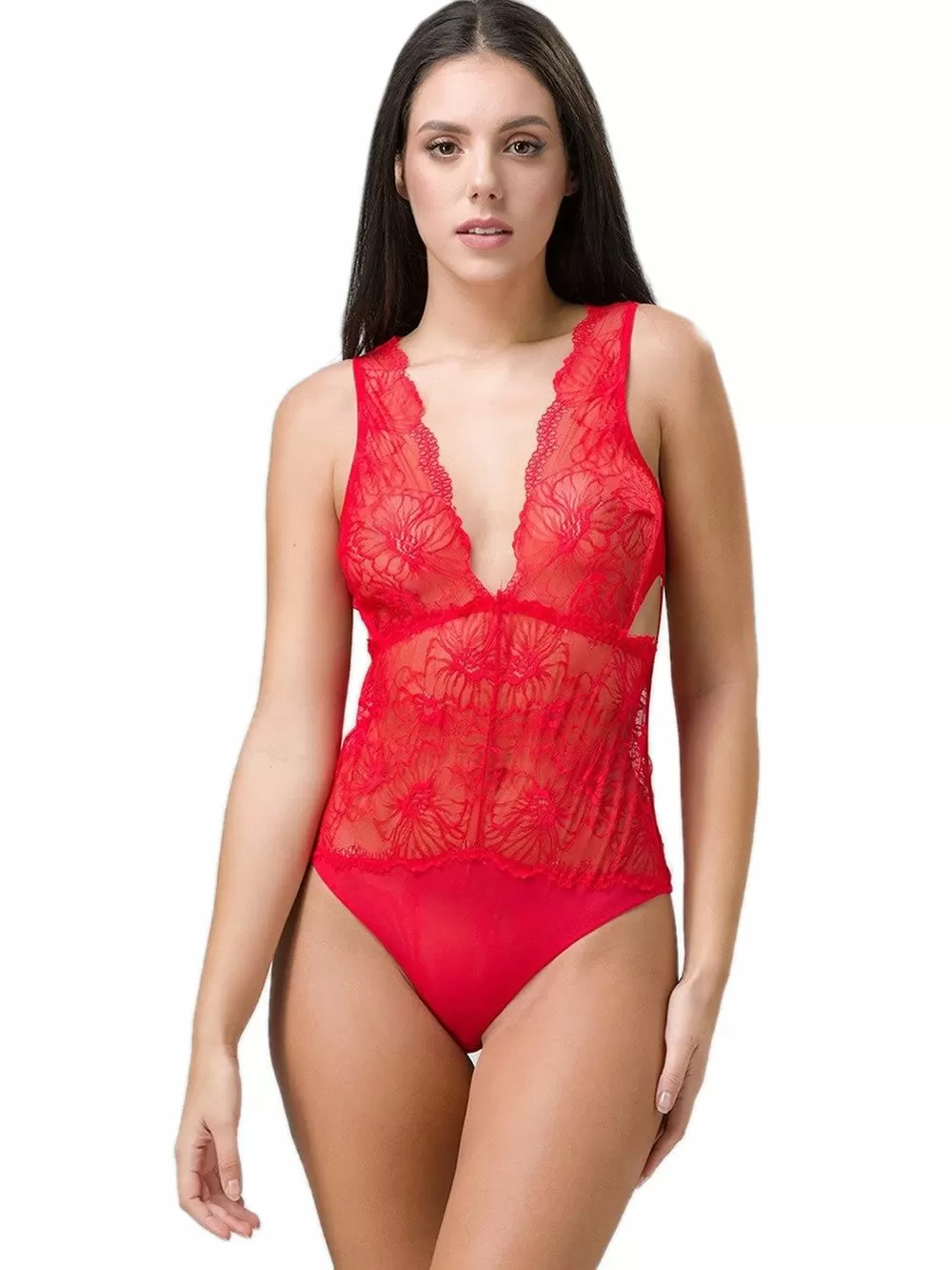 LUNA Κορμάκι Chicago - Διαφάνεια & Δαντέλα  