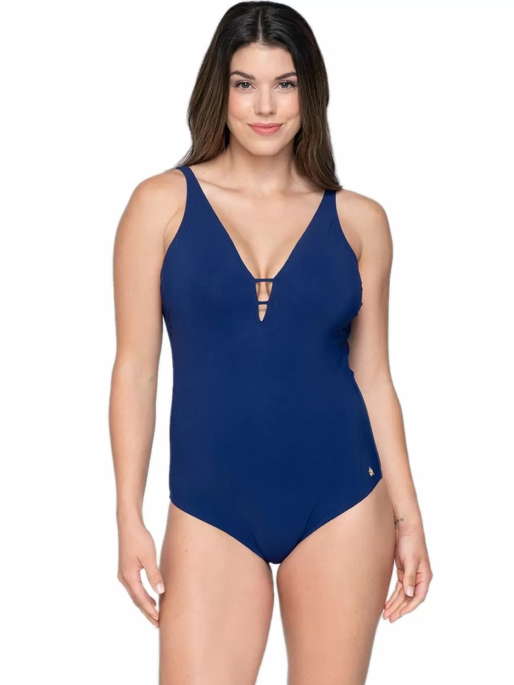 Μαγιό Ολόσωμο LUNA Blue Sense για Μεγάλο Στήθος - Ελαφριά Ενίσχυση 