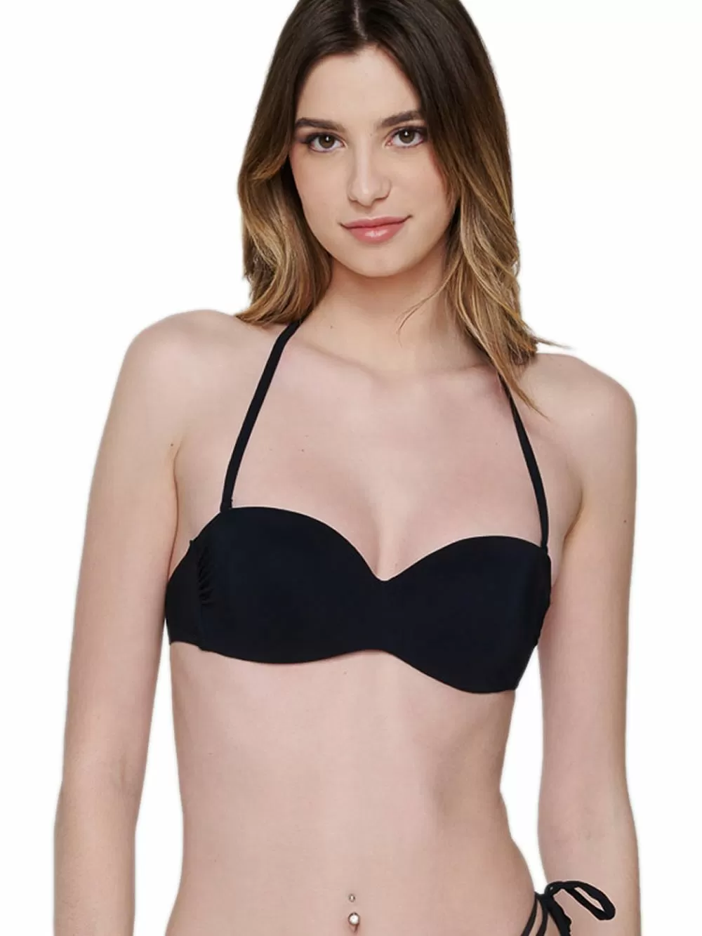 Μαγιό LUNA Blue Sense Strapless Σουτιέν Μπικίνι - Ήπια Ενίσχυση & Μπανέλα