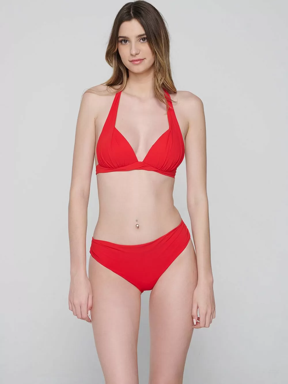 Μαγιό LUNA Blue Sense Μπικίνι Σλιπ Κανονικό - Red 