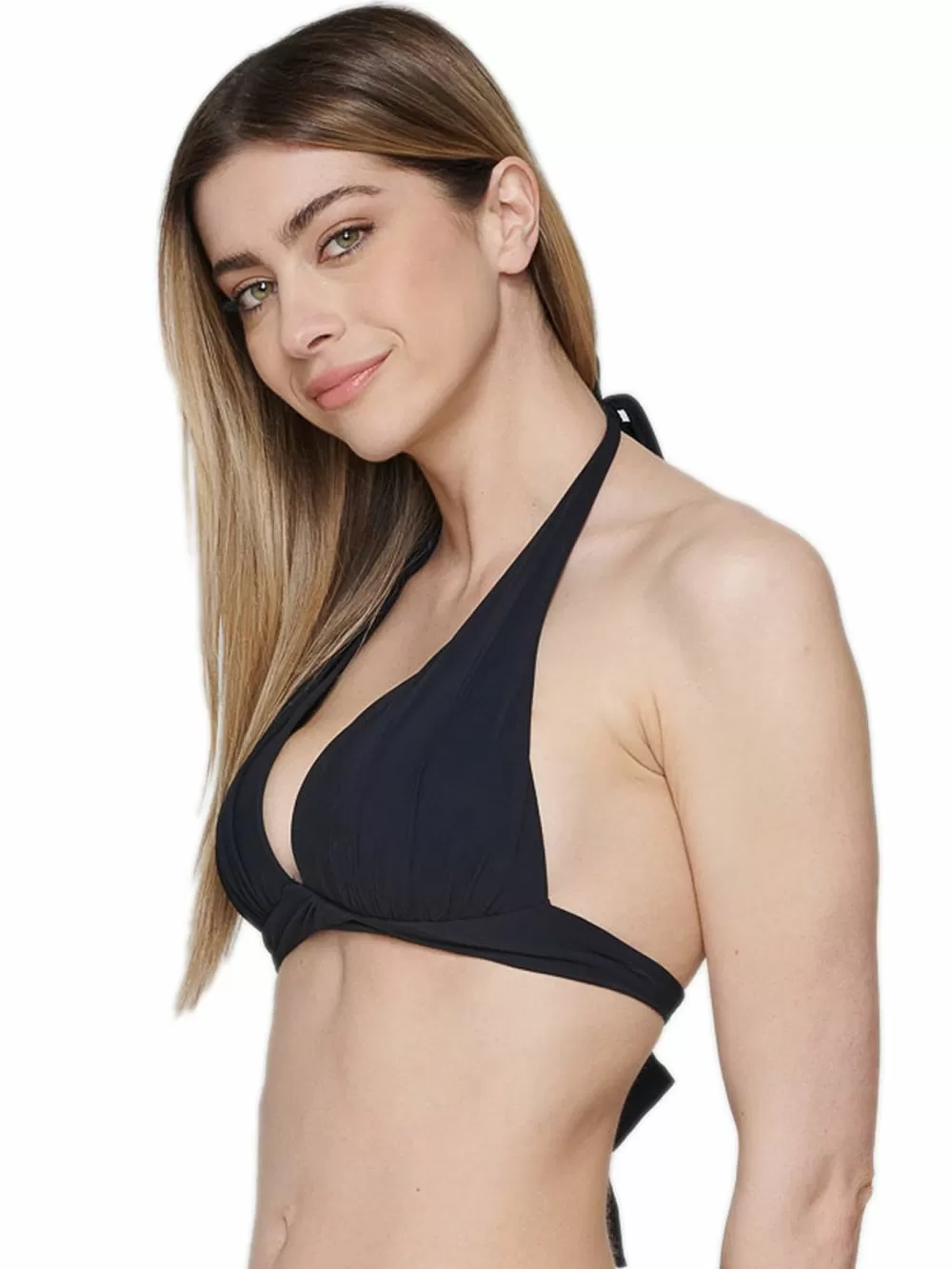 Μαγιό LUNA Blue Sense Μπικίνι Τρίγωνο Push Up Black - Χωρίς Μπανέλα 