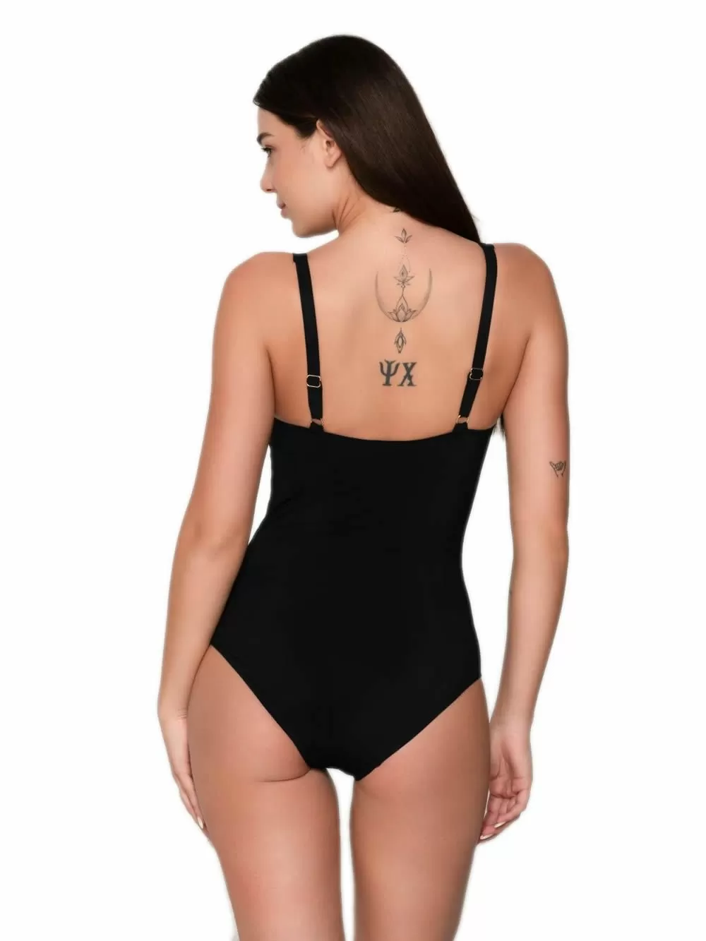 Μαγιό Ολόσωμο LUNA Blue Sense για Μεγάλο Στήθος - Ελαφριά Ενίσχυση